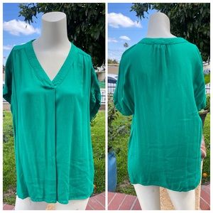 Nine West Pullover Woven Top MEDIUM